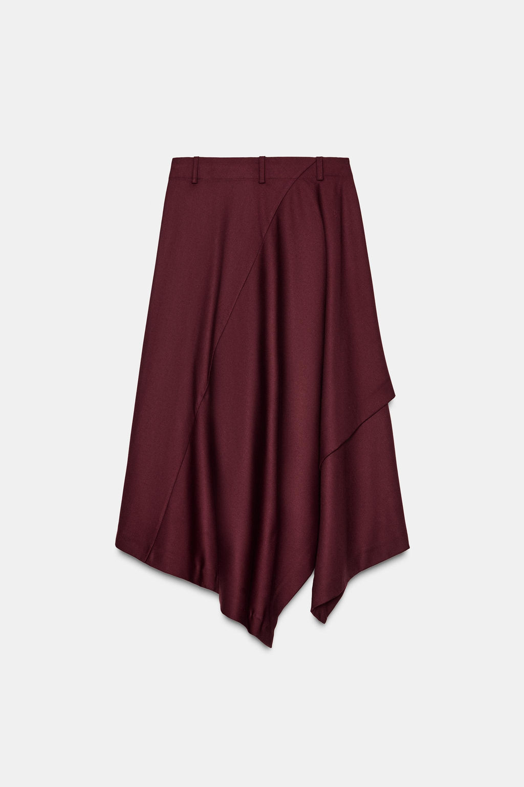 ZW COLLECTION ASYMMETRIC SKIRT - Zara фото 8