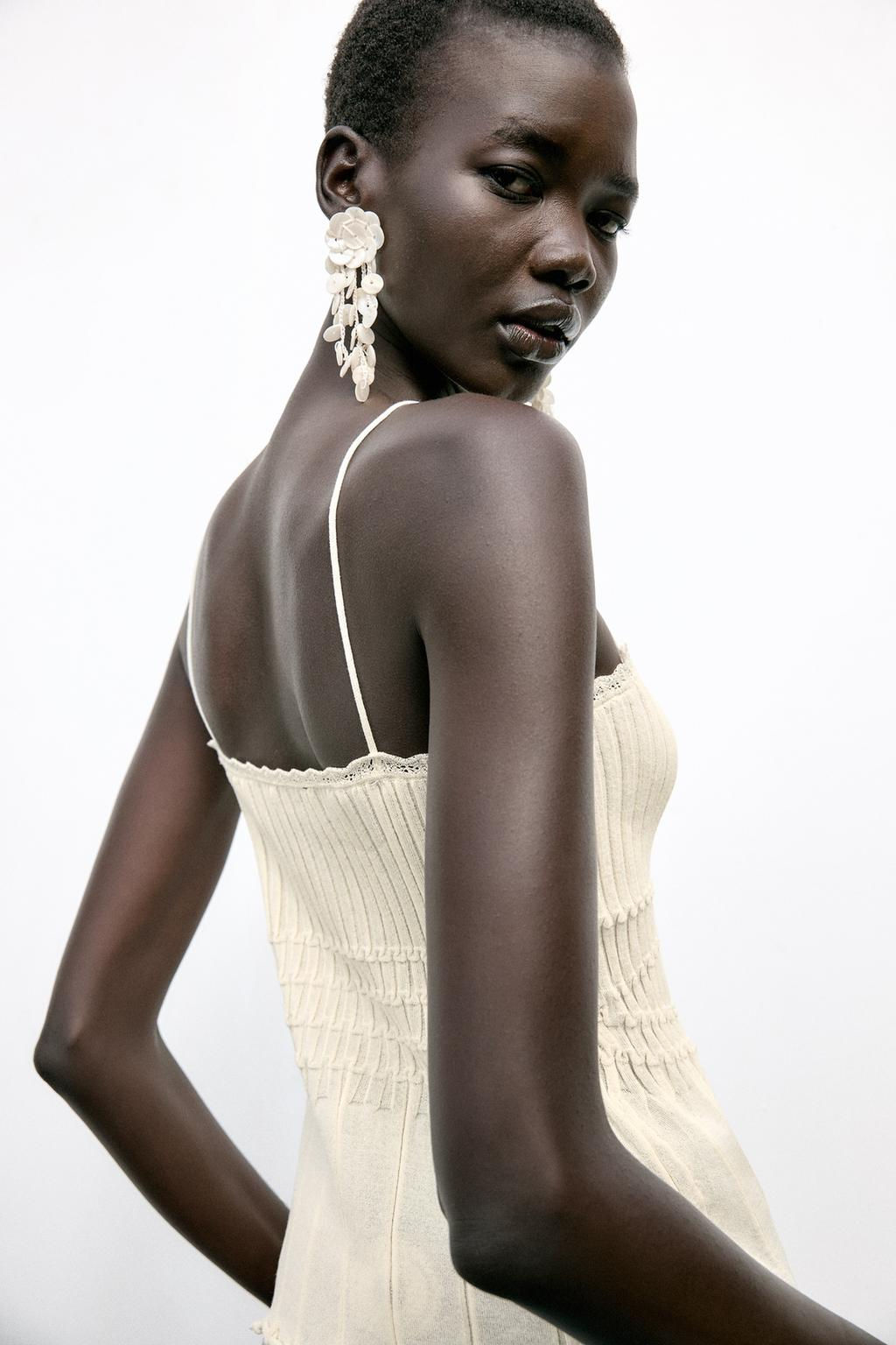 RIBBED KNIT TOP - Zara фото 6