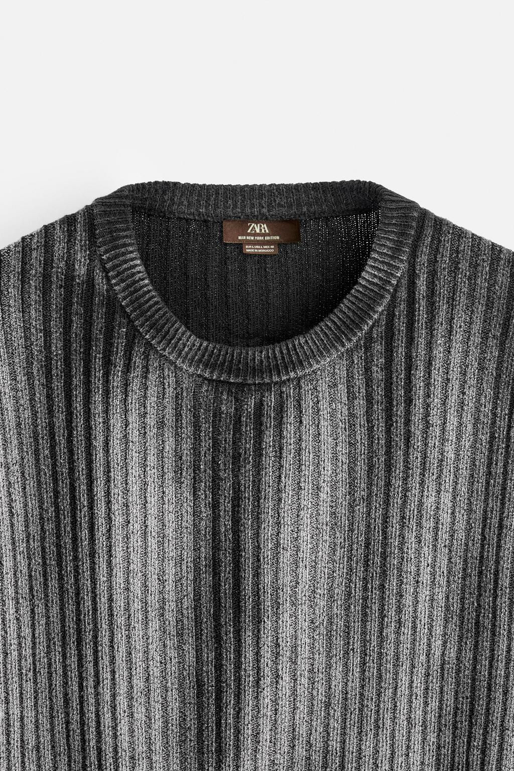 SPRAY PRINT SWEATER - Zara фото 9