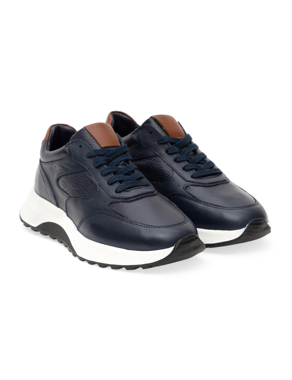 Lacivert %100 Deri Sneaker - Pierre cardin фото 3
