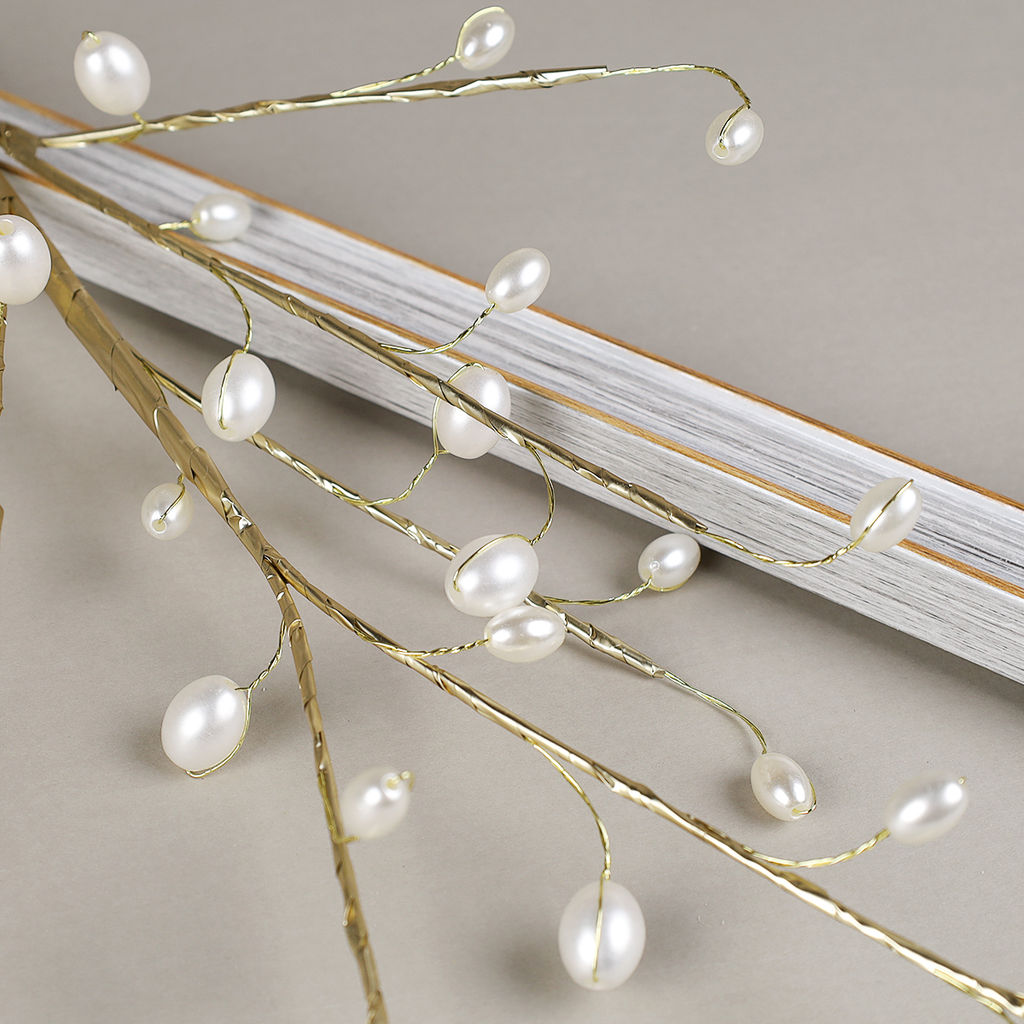 Цветок декоративный стеклярус / SA23491 /уп 360/ - Галеонтрейд фото 4