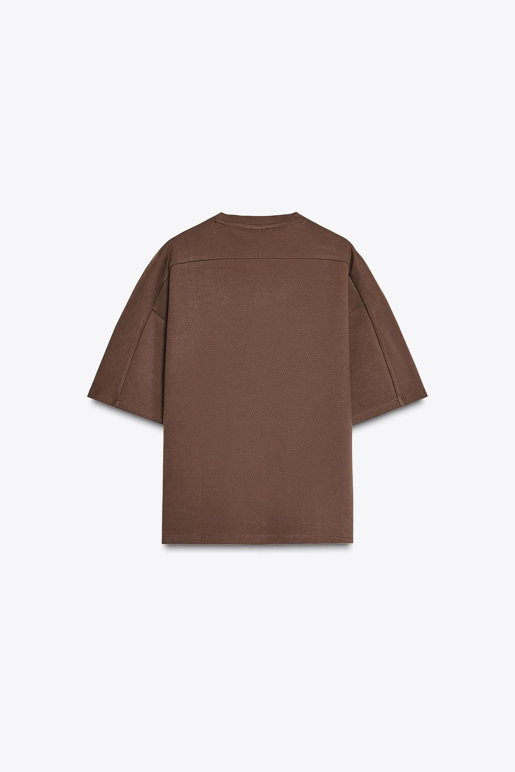 SHORT SLEEVE INTERLOCK SWEATSHIRT - Zara фото 16