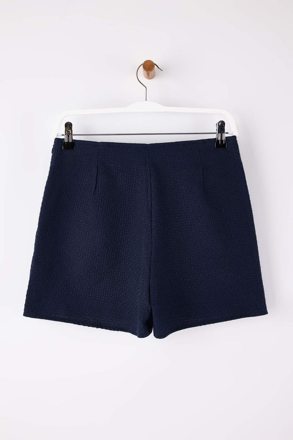 Lacivert Mini Tuvit Sort Etek Sort & Bermuda TWOSS26SR00006