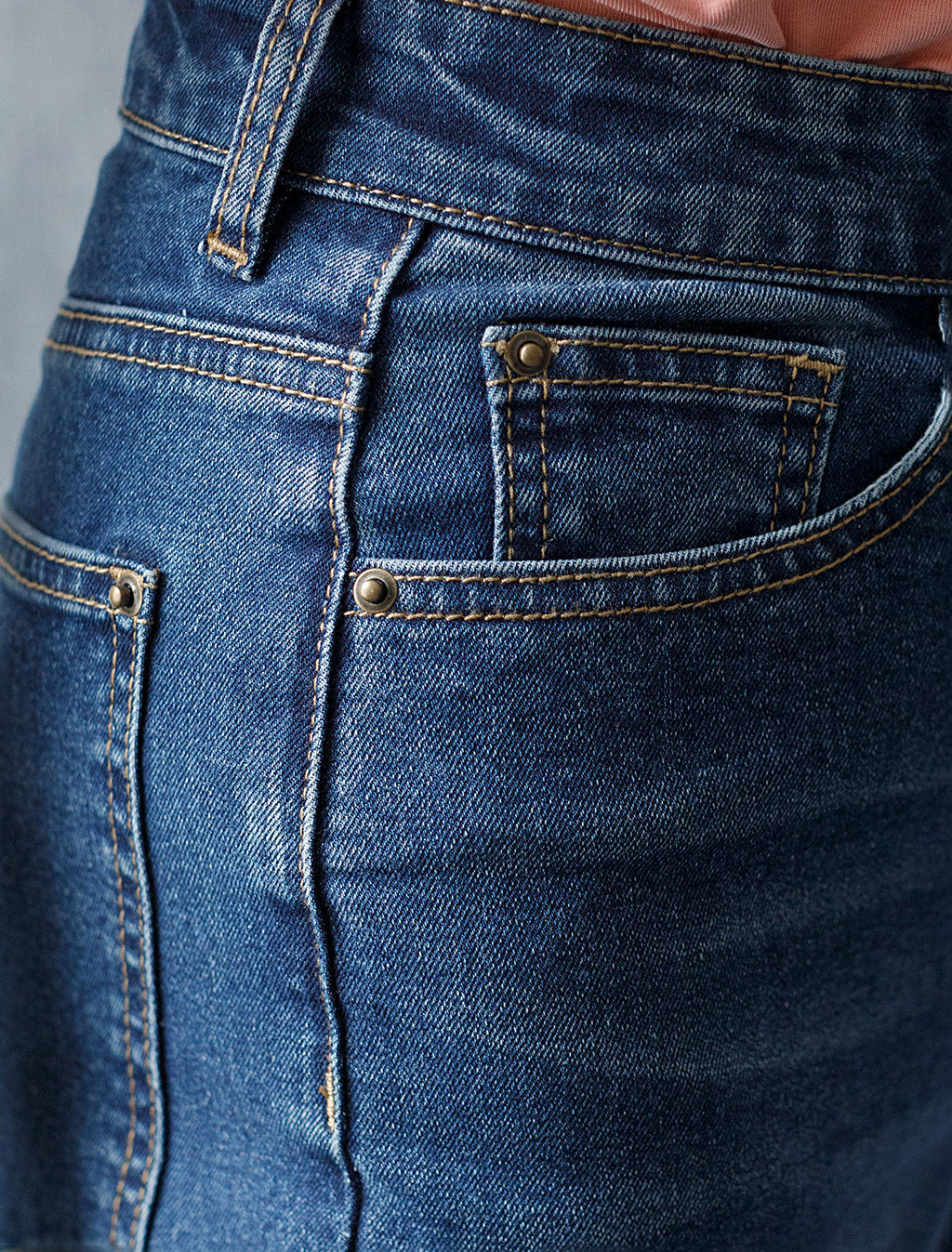 D54.304 Джинсы женские синий