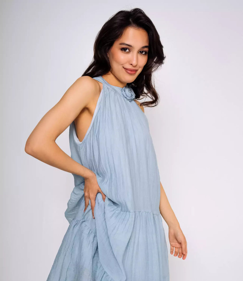 Платье #КТ912 (5), голубой - Dommod фото 5