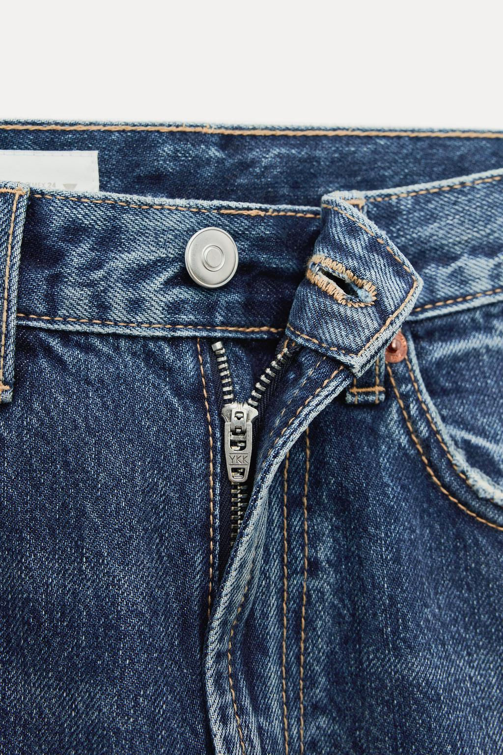 TRF WIDE-LEG HIGH-WAIST JEANS - Zara фото 10