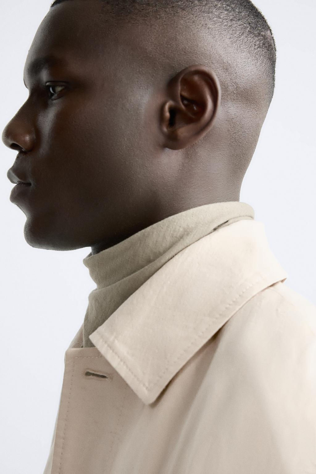 COTTON - LINEN BLEND JACKET - Zara фото 6