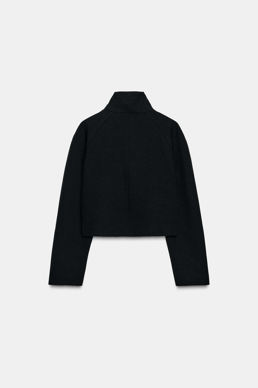 DOUBLE-BREASTED CROPPED JACKET - Zara фото 8