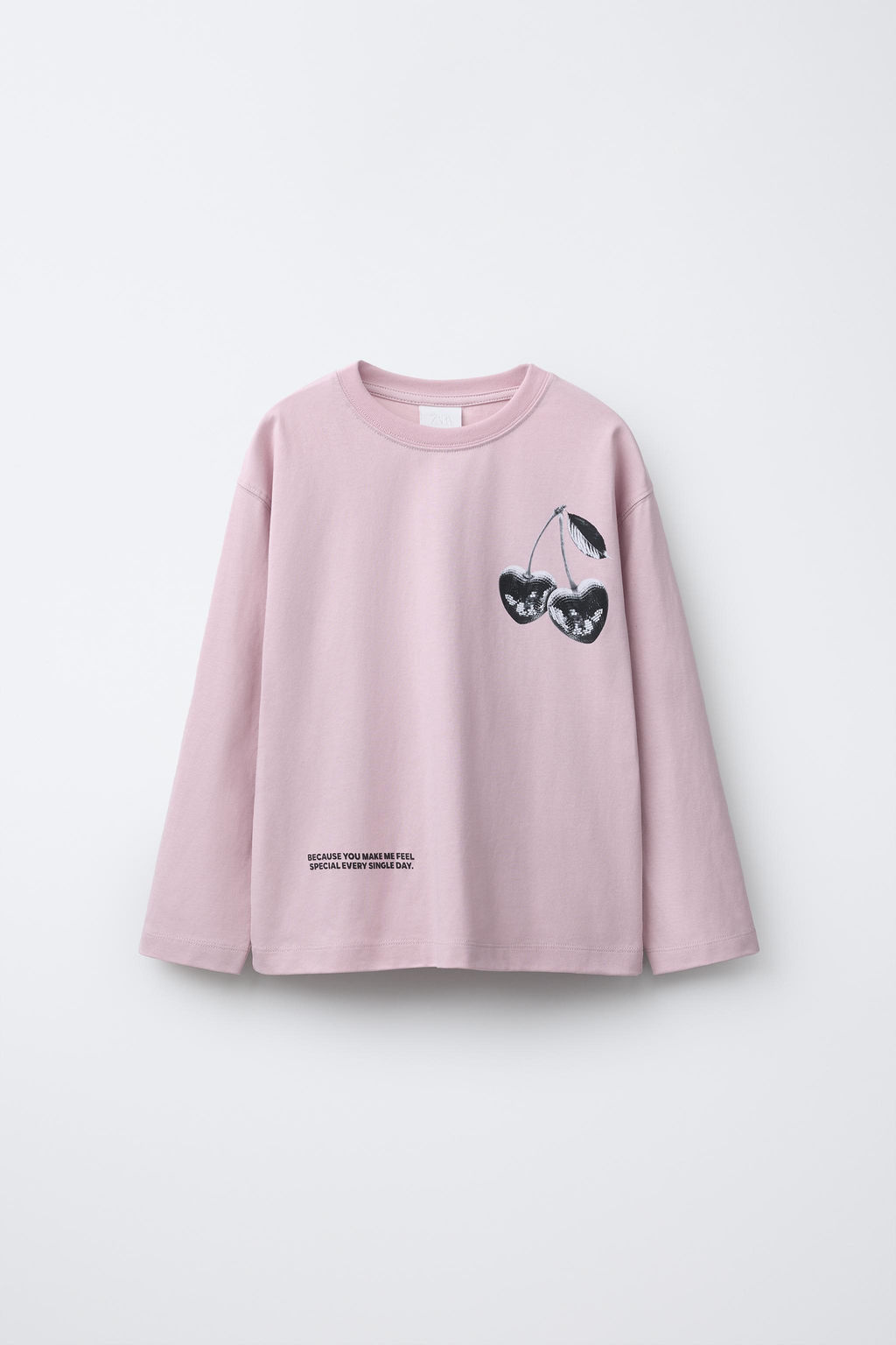 CHERRY PRINT T-SHIRT
