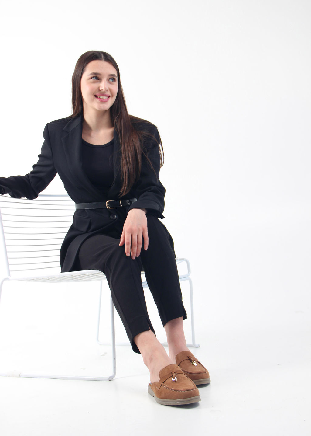 Мюли 1070.2614be. светло коричневая замша