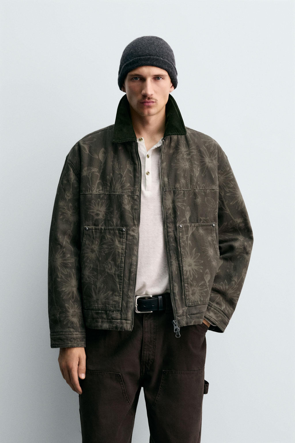 FLORAL PRINT JACKET - Zara фото 2