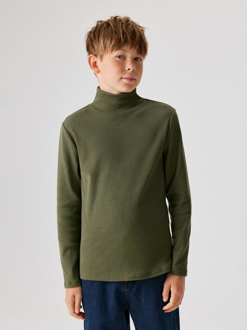 ACOOLA / Джемпер детский для мальчиков Chito хаки фото 4