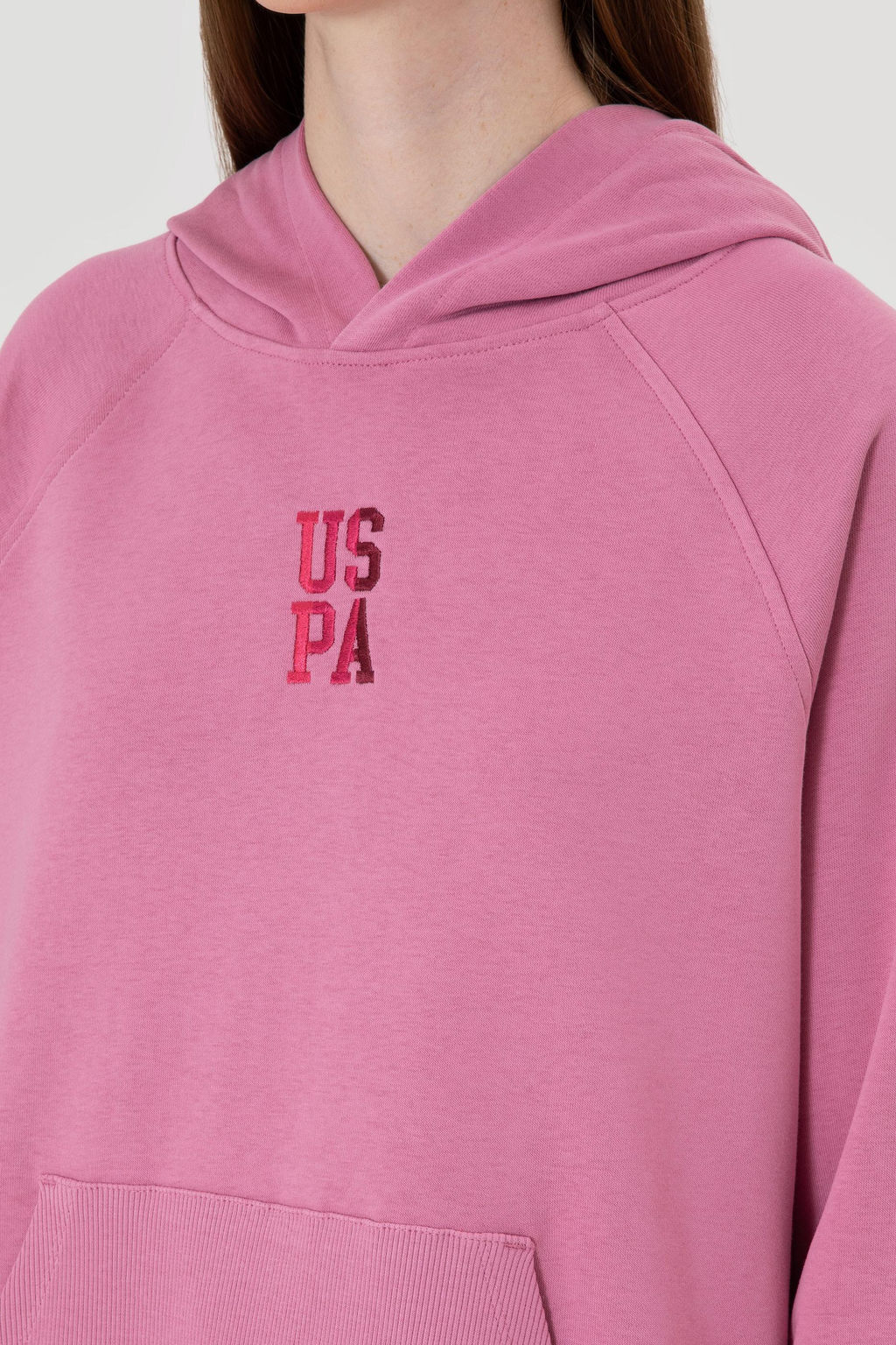 Kad_n Pembe Sweatshirt Sepette S_rpriz _ndirim - U.s. polo assn фото 7