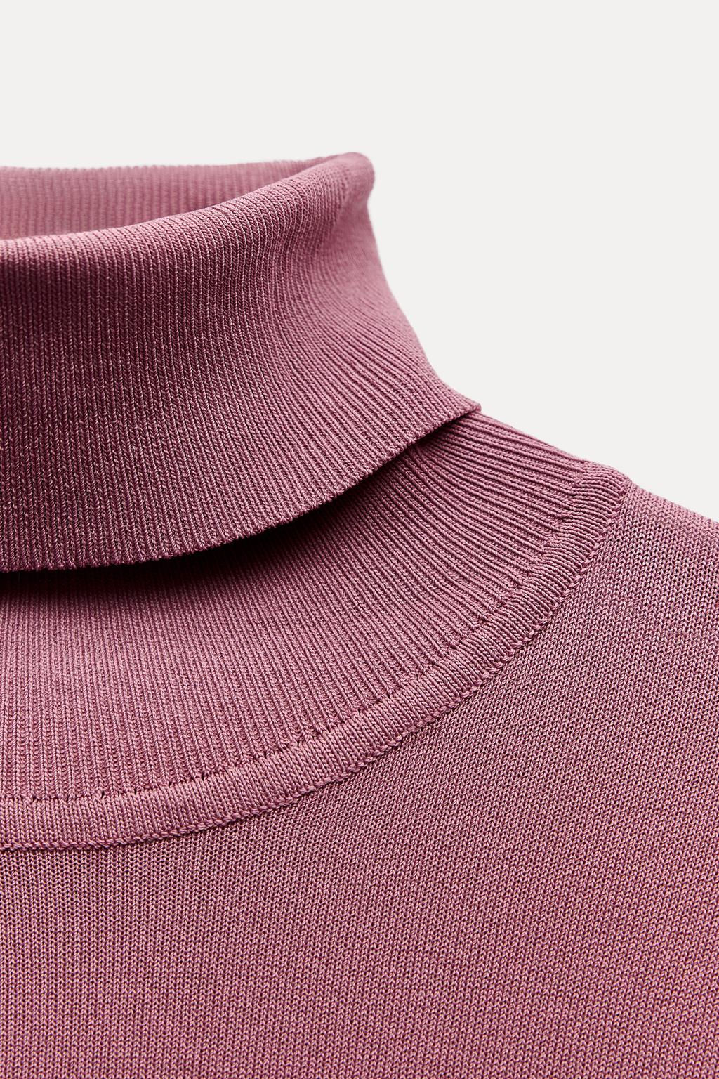 BASIC FINE KNIT SWEATER - Zara фото 8