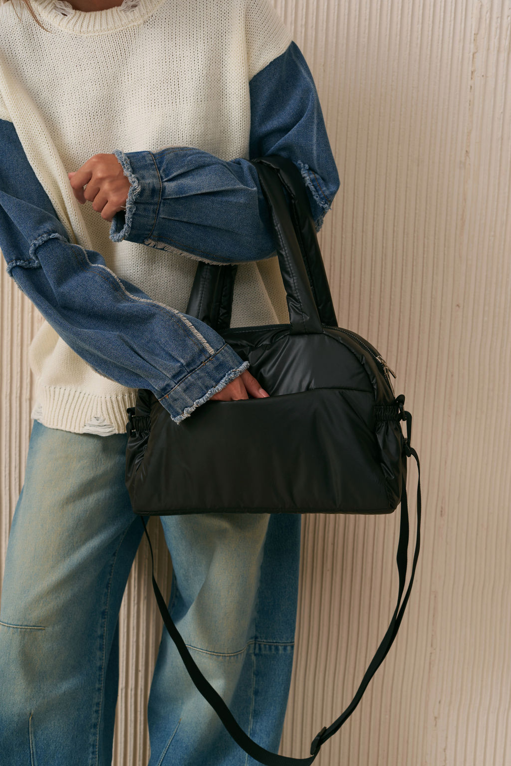 Серо-коричневый саквояж NaVibe - S.lavia фото 24