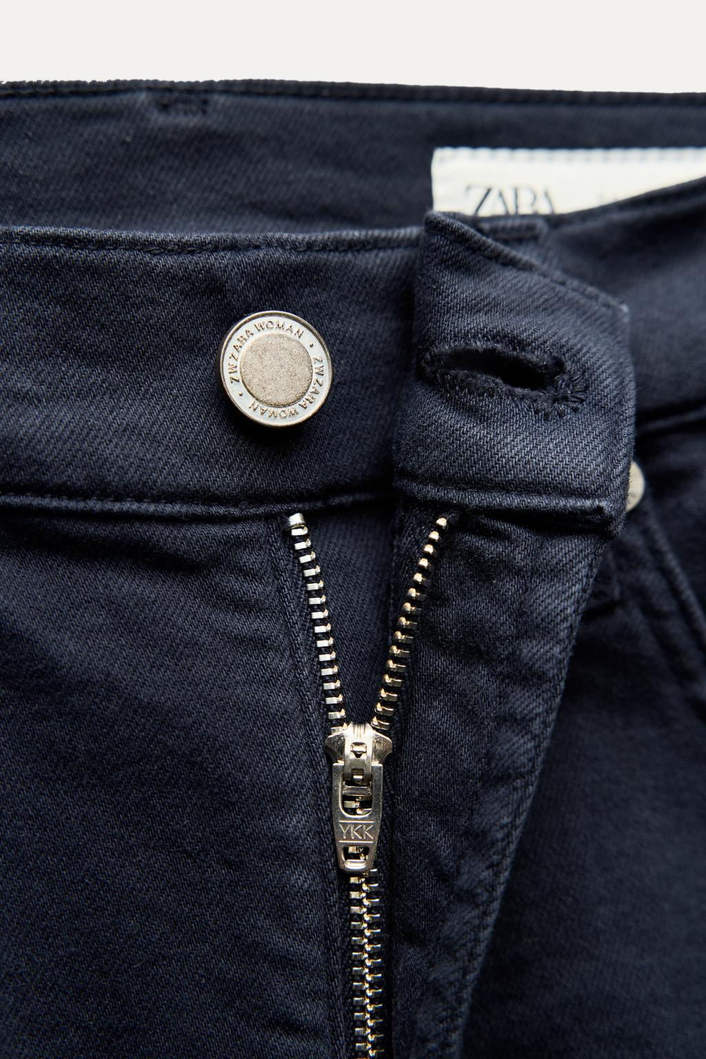 ZW COLLECTION BOOTCUT HIGH-WAIST CROPPED JEANS - Zara фото 42