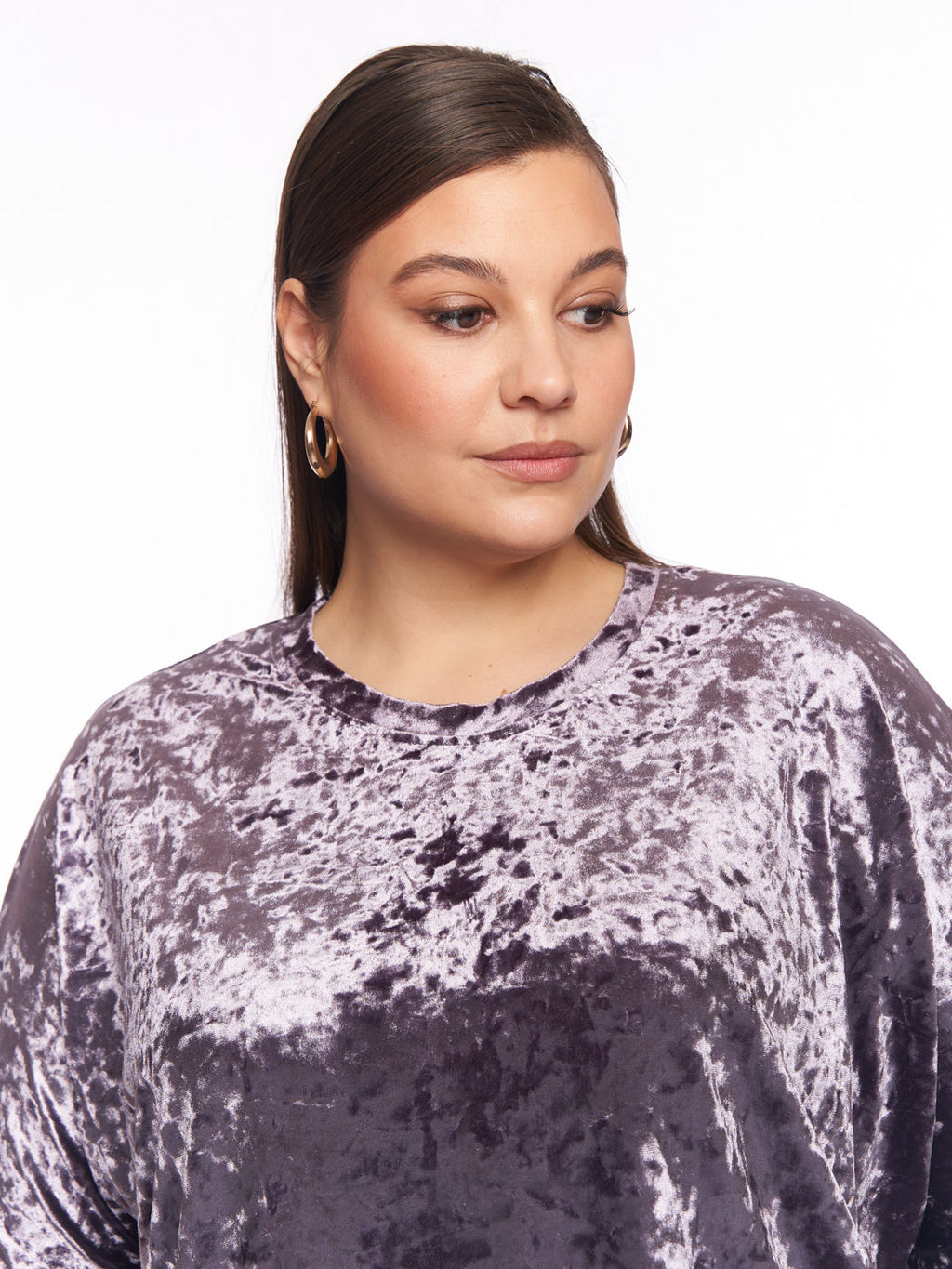 Вечерний бархатный костюм KO42911PUR64 - Артесса фото 4