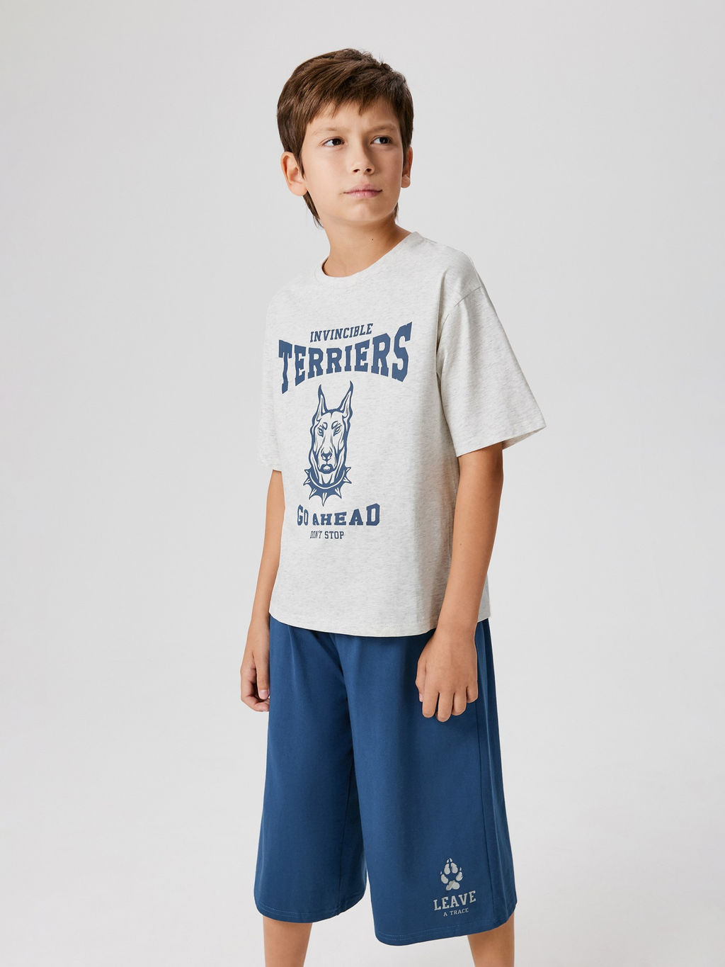 ACOOLA / Набор детский для мальчиков ((1)футболка и (2)шорты) Djastin разноцветный  фото 5