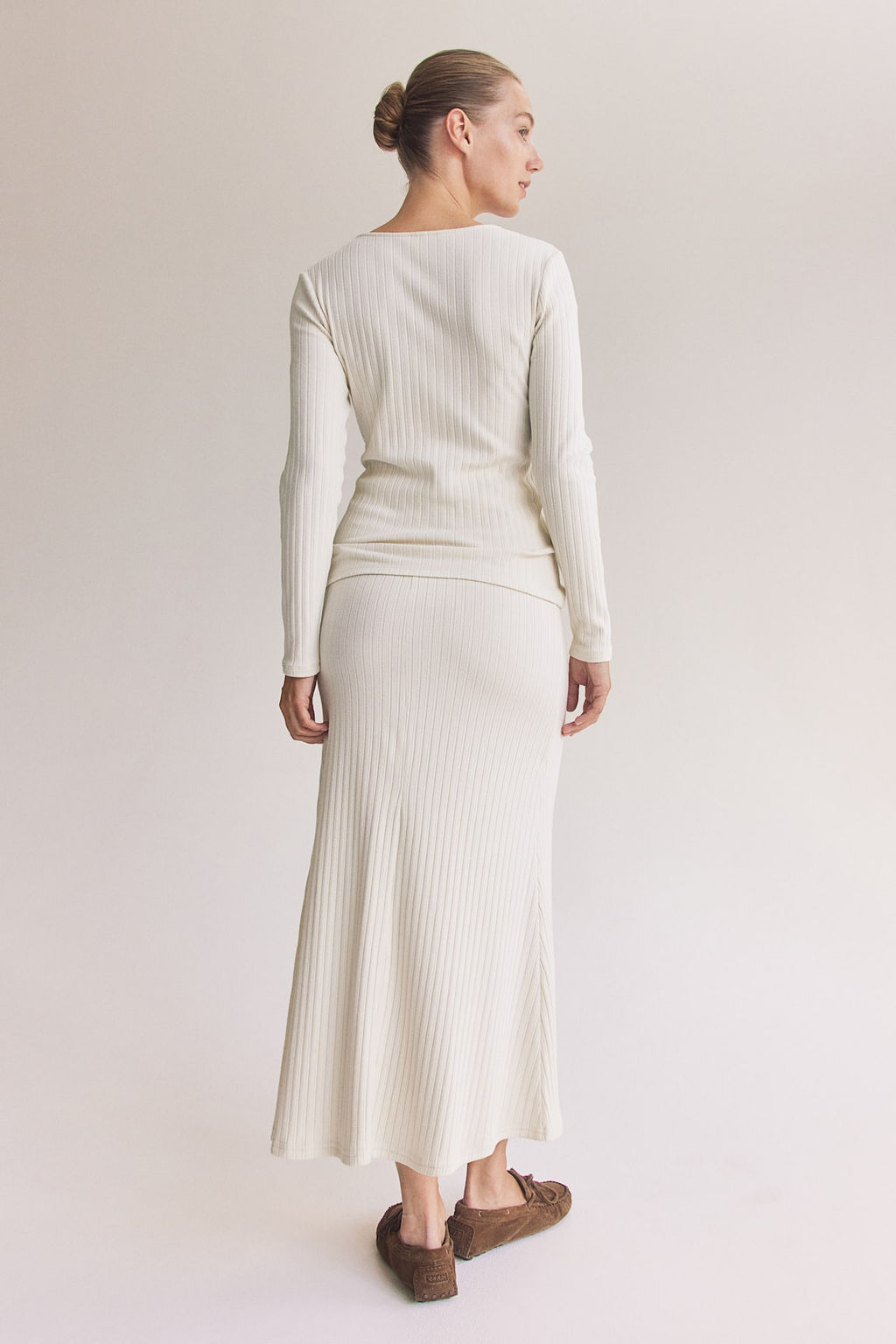 MAMA Falda en punto de canale - H&m фото 5