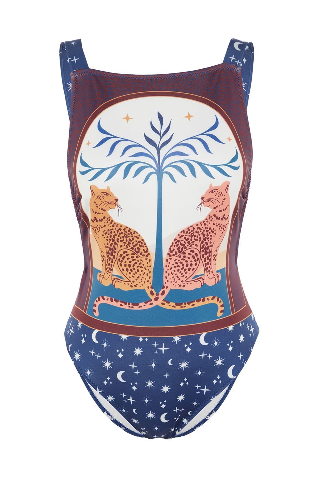 Leopar Desenli Halter Yaka Normal Paca Mayo TBESS23MA00345 - Trendyolmilla фото 6