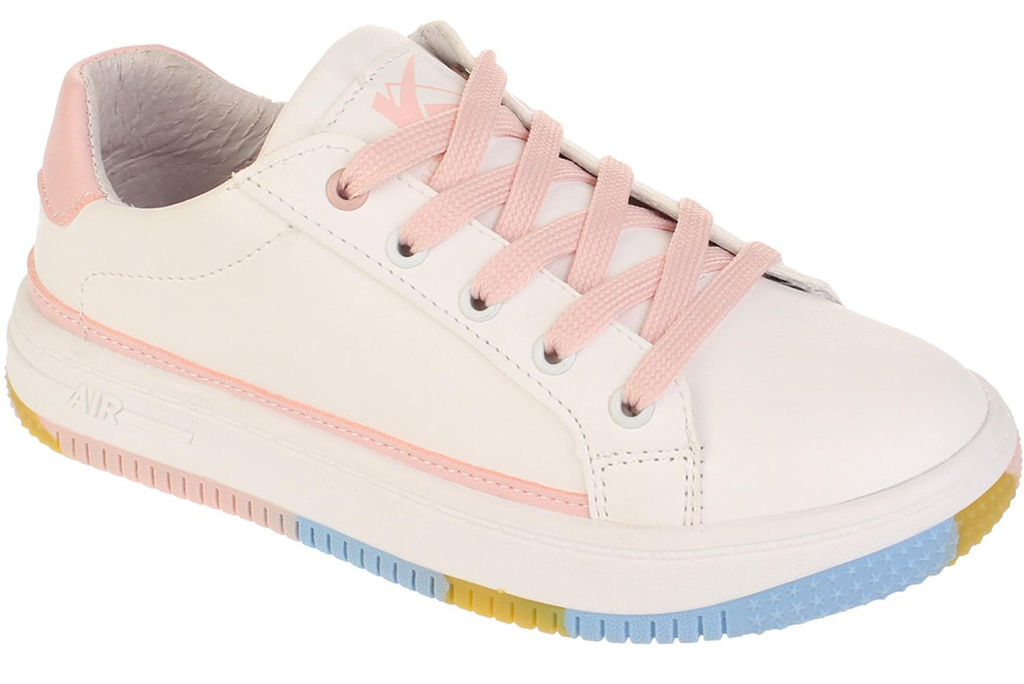 Дерби Kenka LSL_22-12_white-pink  фото 5