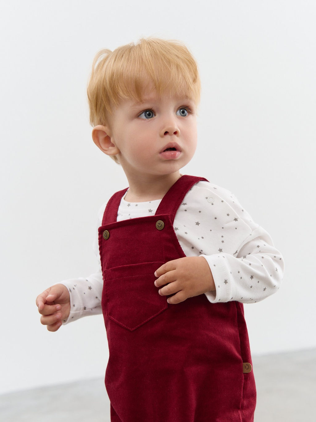 Лонгслив Серые звезды 0+ - Bungly фото 3