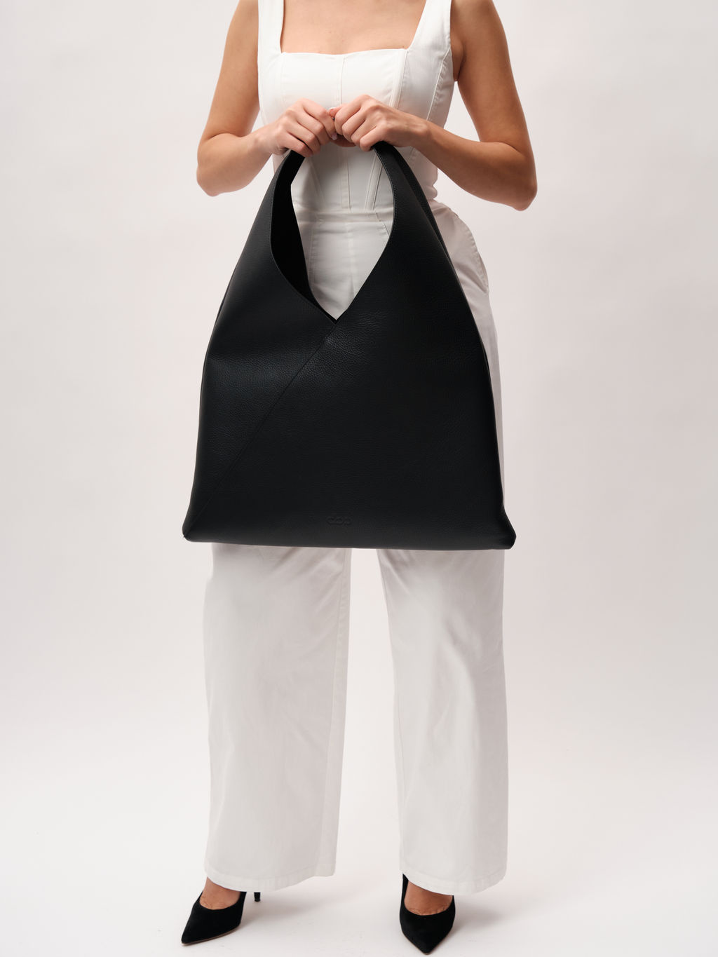 Кожаная сумка Luna DBR 31373 черный фото 11