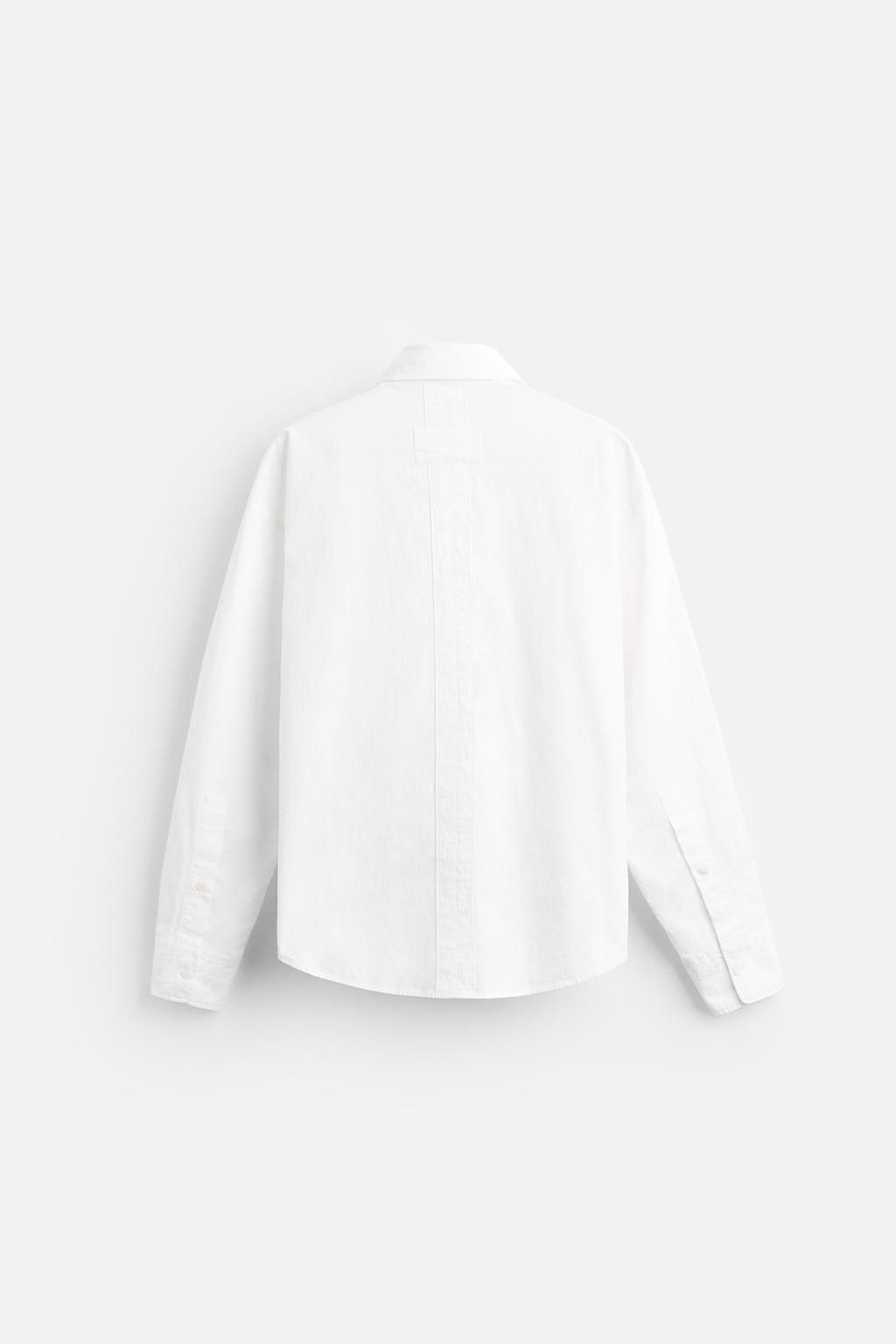 SHIRT WITH POCKET - Zara фото 8