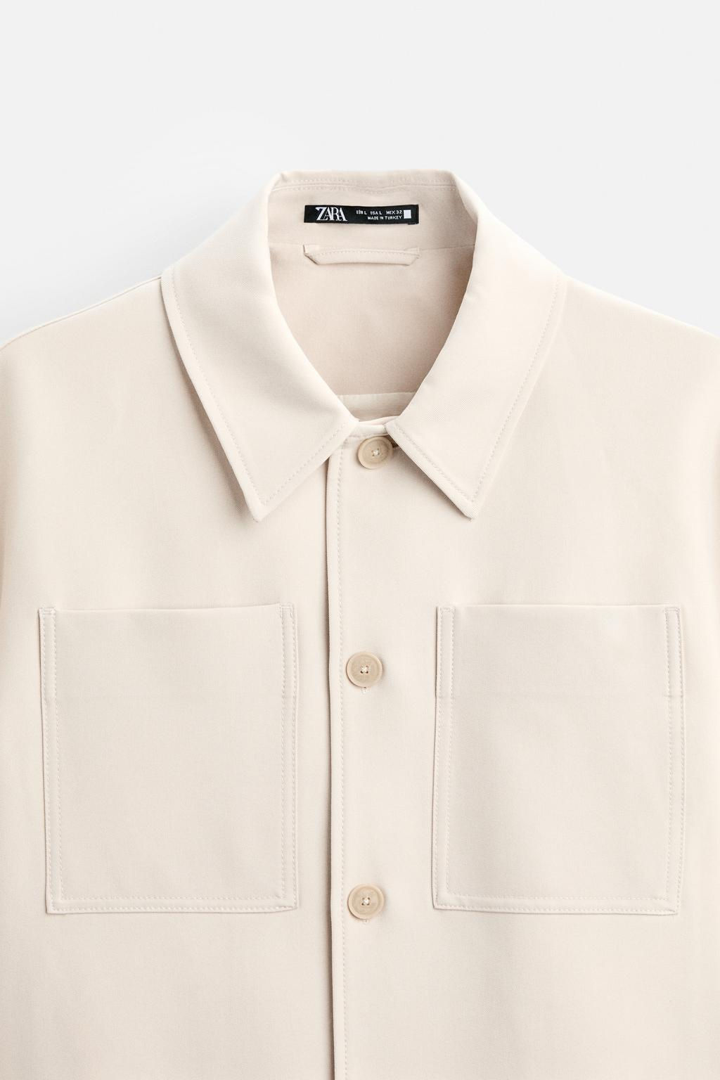 BOXY FIT OVERSHIRT - Zara фото 9