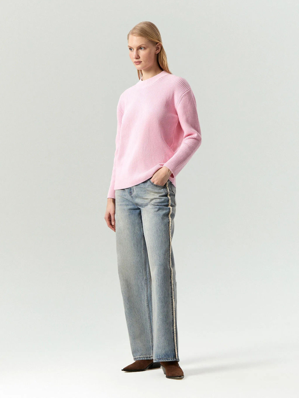 ЕМКА / Джинсы Wide Leg 425 - Emka фото 2