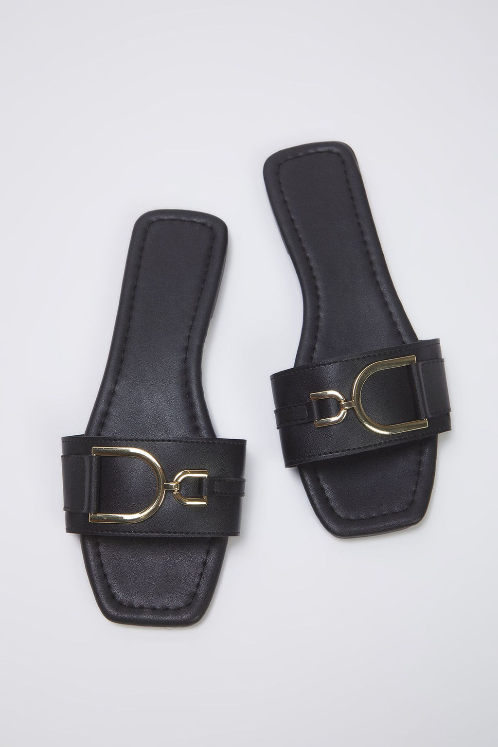 Trendyol Shoes Bej Metal Aksesuar Detayl? Kad?n Terlik TAKSS25TE00015 - Trendyolmilla фото 12