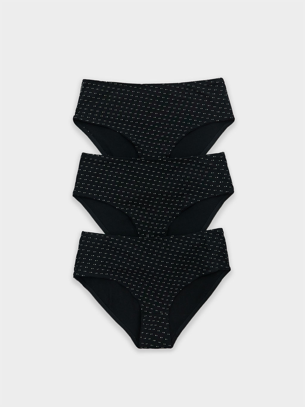 Цена за 2 штуки! Трусы макси женские черные в наборе, 3 шт - Mark formelle фото 7