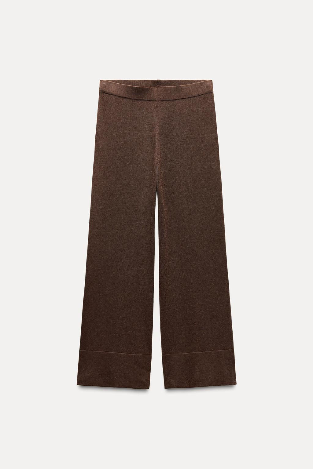 PLAIN KNIT CULOTTES - Zara фото 5
