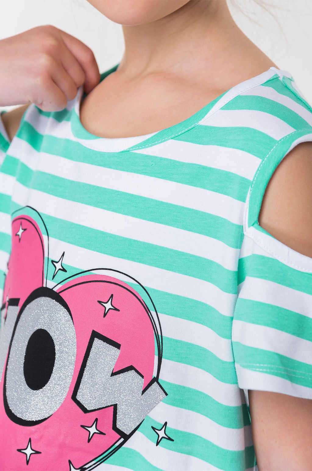 Летнее платье с лайкрой для девочки Bonito  фото 19