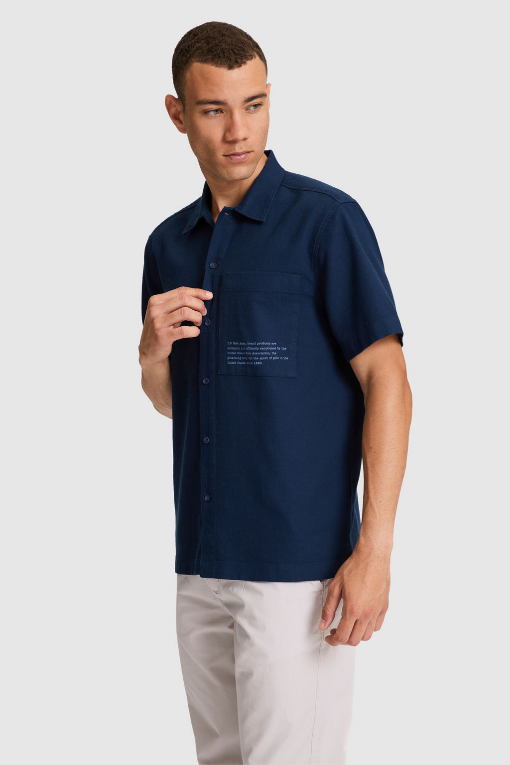 Erkek Lacivert K_sa Kollu G_mlek - U.s. polo assn фото 3
