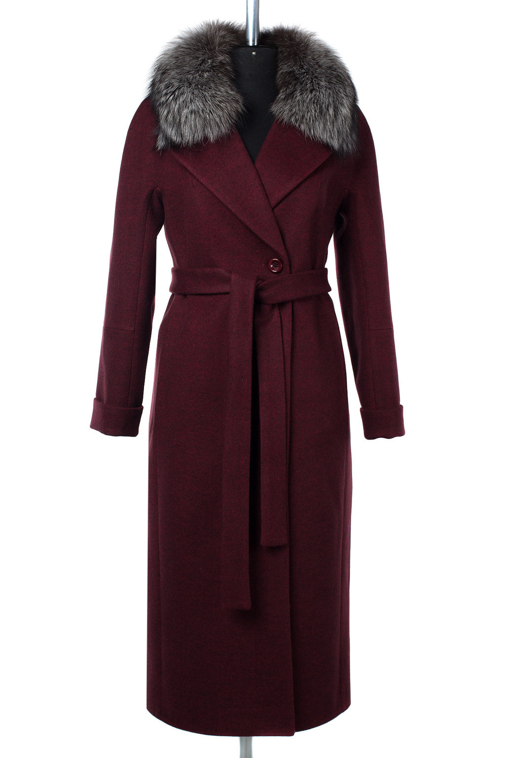 Пальто женское утепленное (пояс) - El podio фото 8