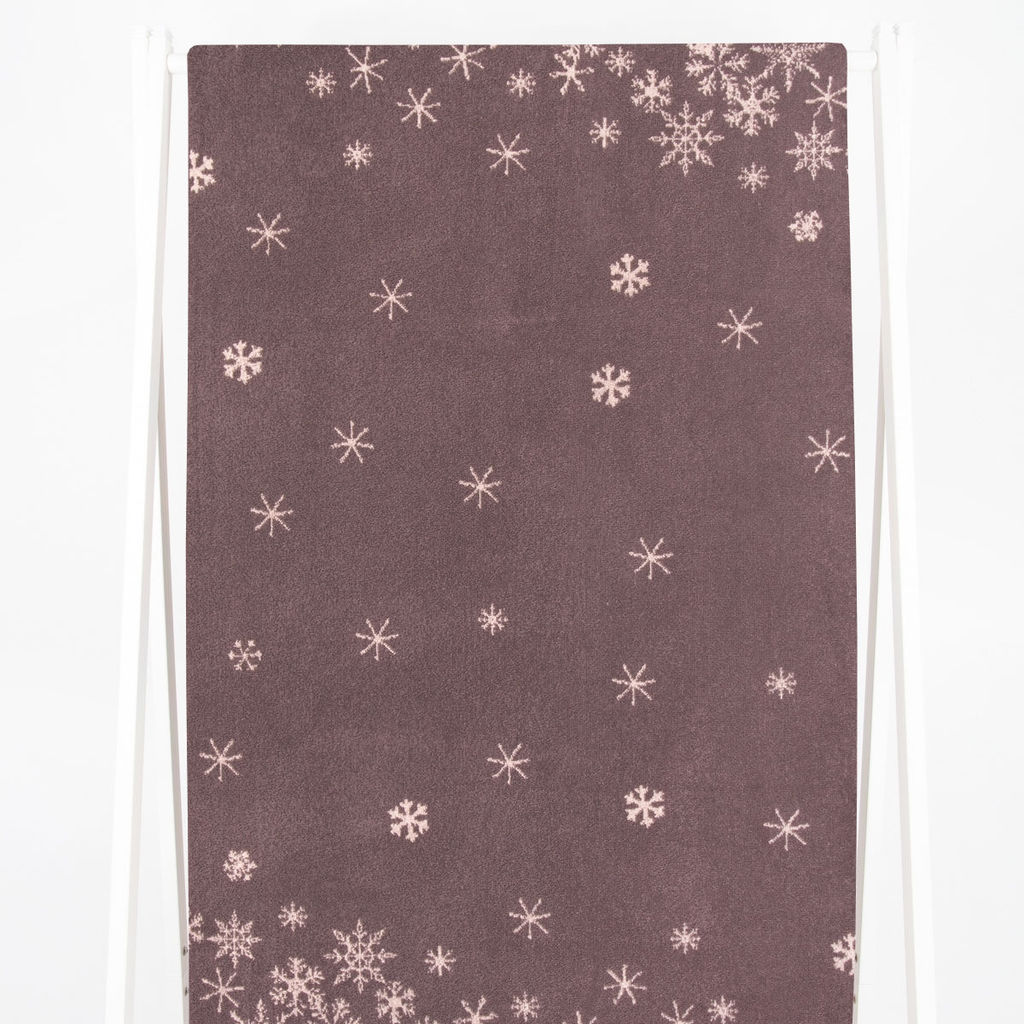 Полотенце махровое 6с102.411ж1 Снежинки-арт(т.с.мальв1) 67х150см