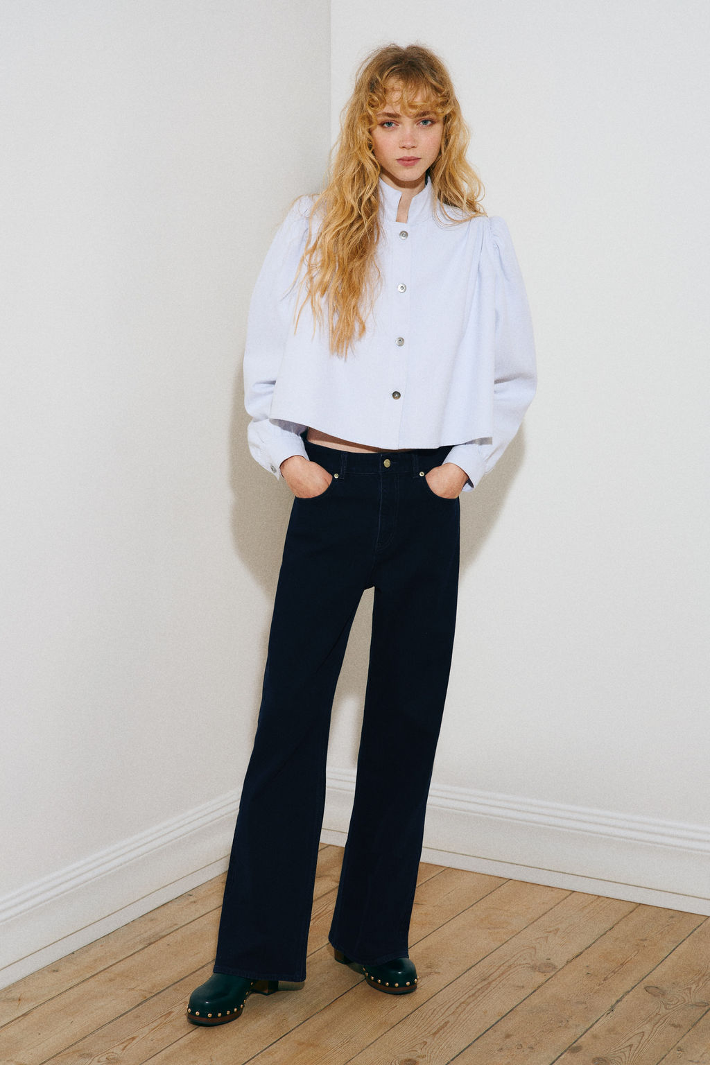 Wide High Waist Jeans - H&m фото 20