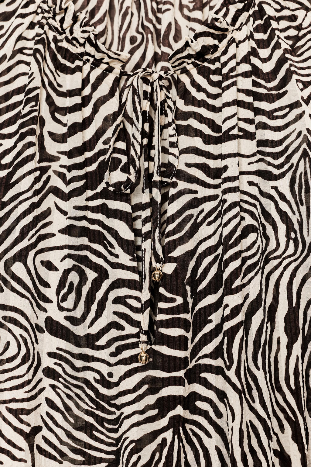 ANIMAL PRINT BELTED DRESS - Zara фото 9