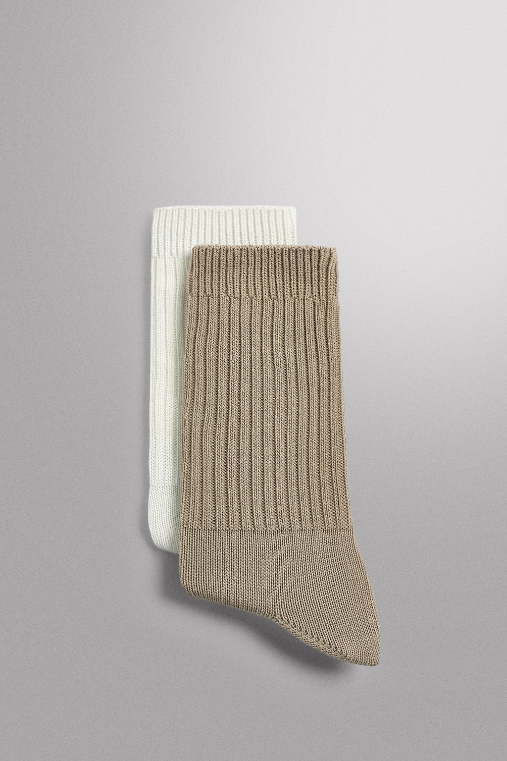 CALCETINES ENTRENAMIENTO PACK 2 / crudo-blanco - Zara фото 2