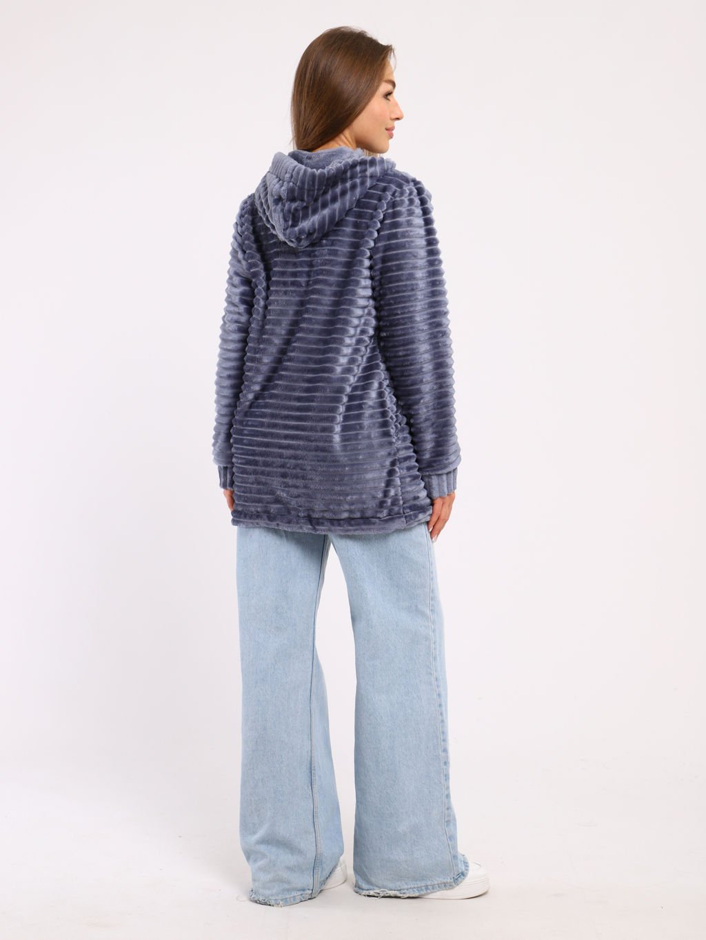 Толстовка женская 6-204 из велсофта - Новое кимоно фото 18