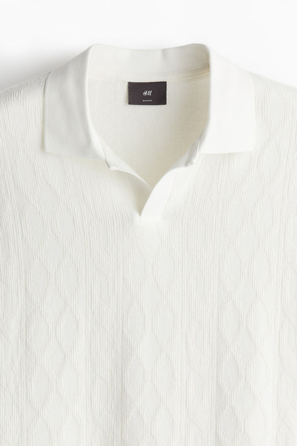 Polo texturizado Slim Fit - H&m фото 5
