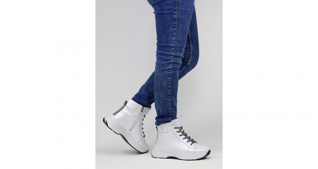 Ботинки 311.2021.white/Шерсть