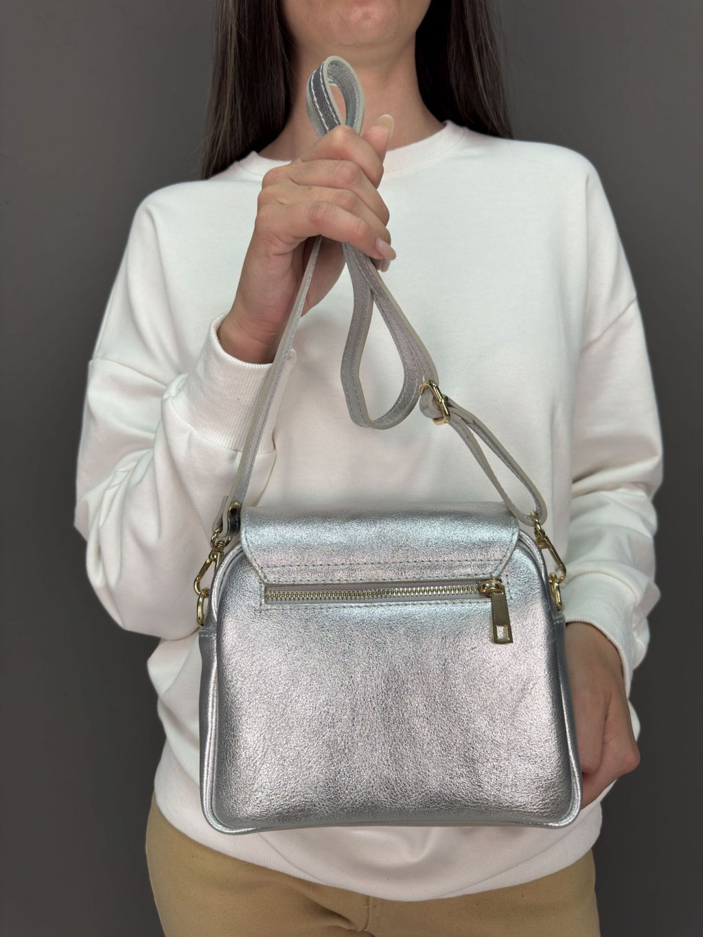 Сумка женская из телячьей кожи