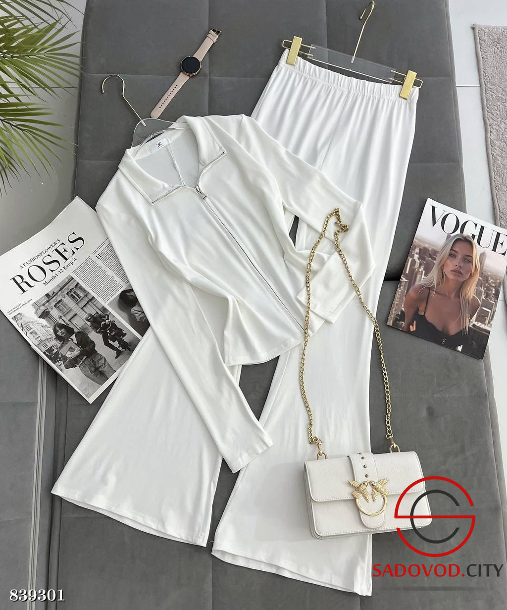 Костюм женский однотонный - Bruno фото 5