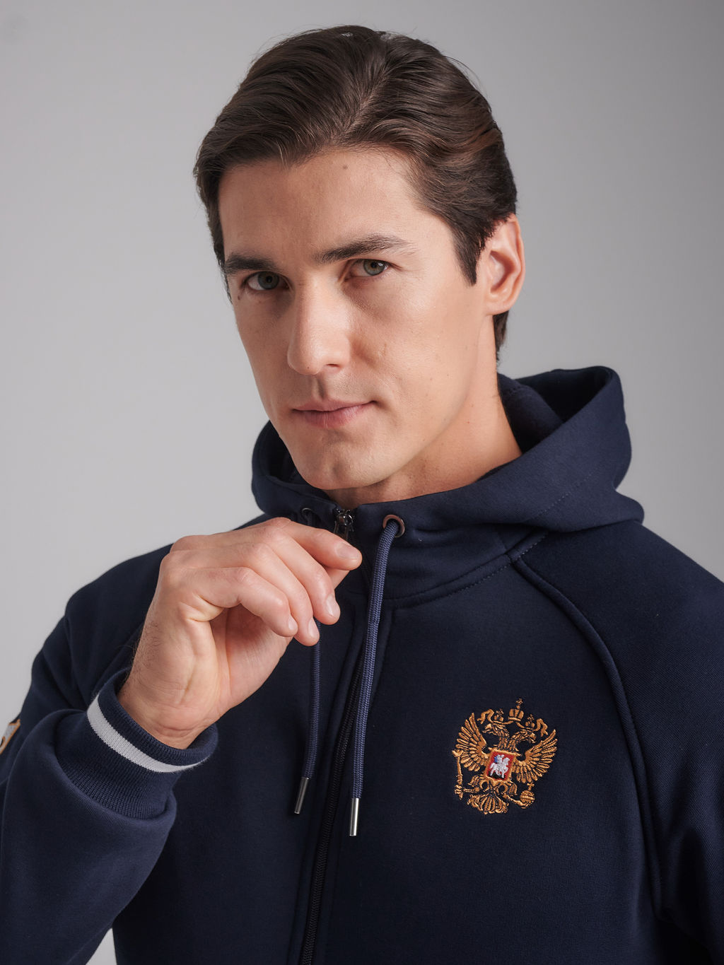 Спортивный костюм мужской RUSSIA 12M-RR-1091 - Addic фото 3