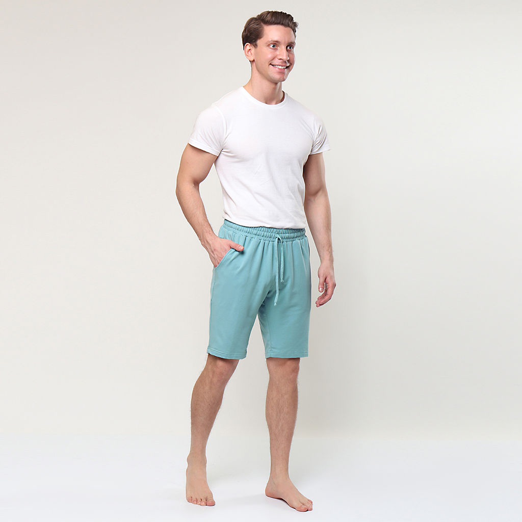 Шорты М-252 Серо-голубой