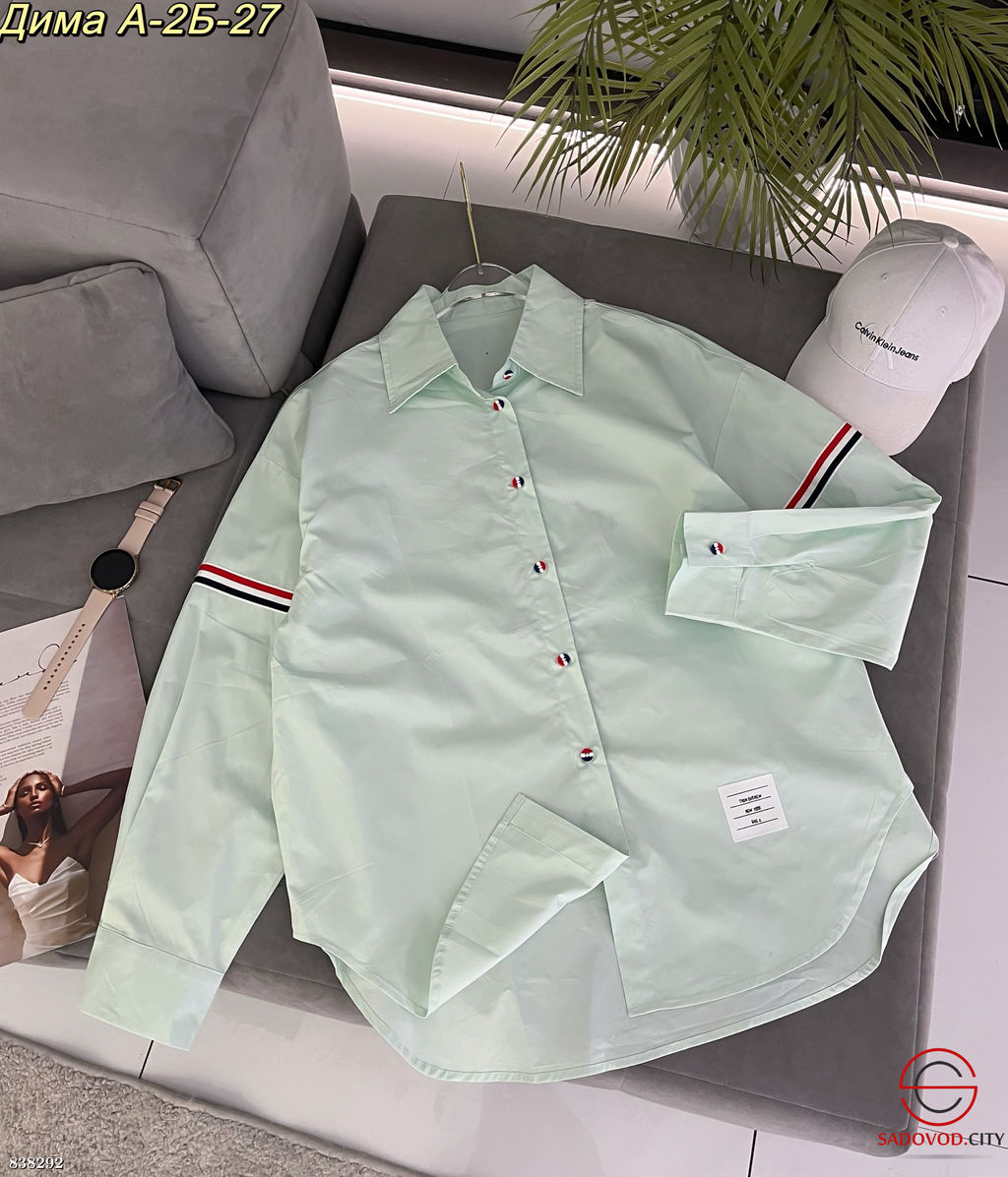 Рубашка женская из хлопка - Bruno фото 2