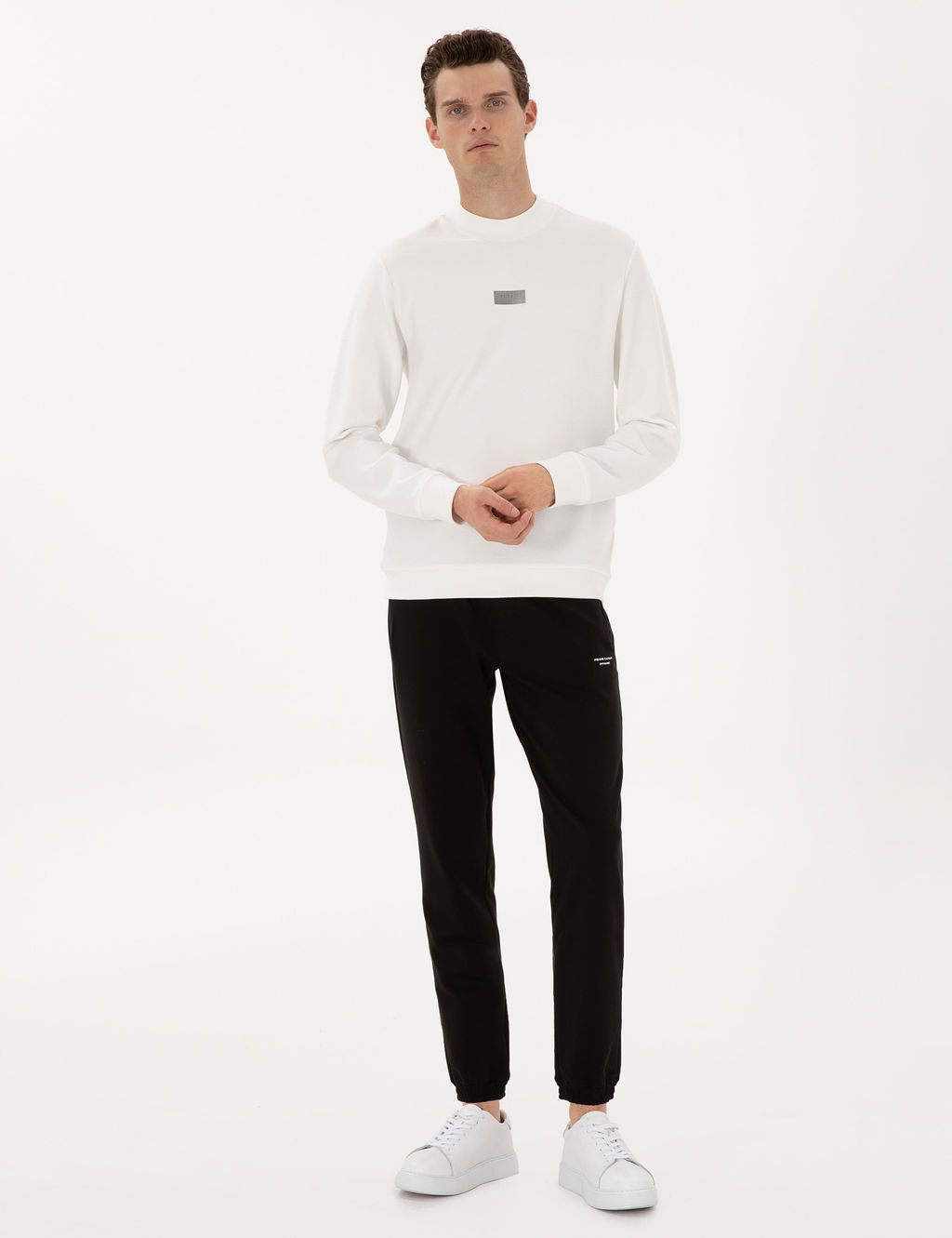 Beyaz Regular Fit Sweatshirt - Pierre cardin фото 4