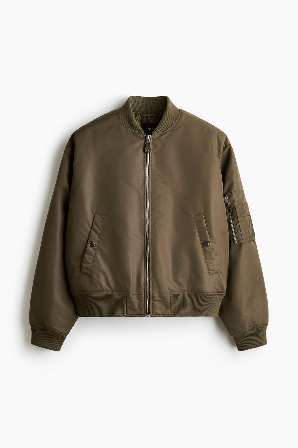Cazadora bomber acolchada de nailon - H&m фото 3